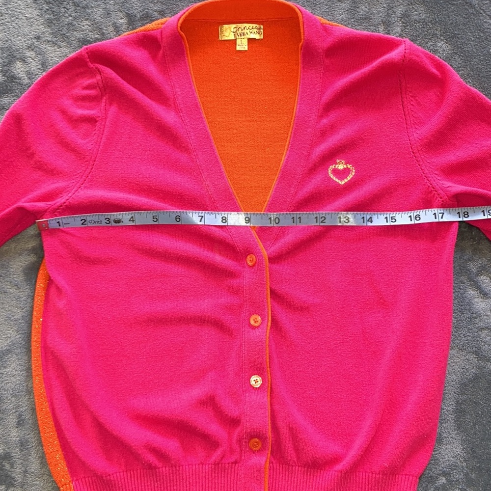 Princess Vera Wang Tri color sweater - Picture 8 of 10